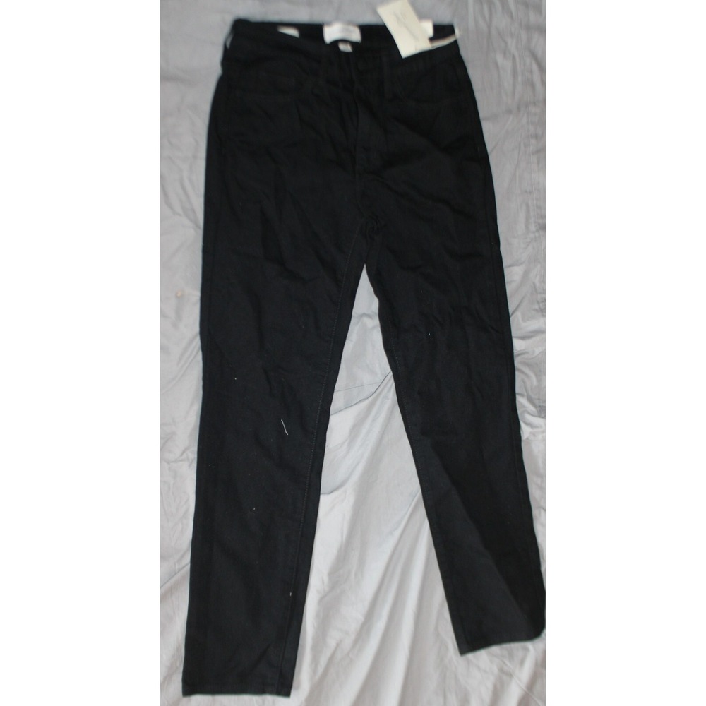 Women's Universal Thread high-rise straight Jeans Black size 00 New